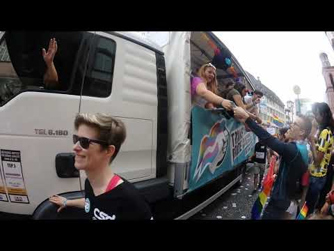 Christopher-Street-Day CSD Parade Frankfurt FFM 21.07.2018