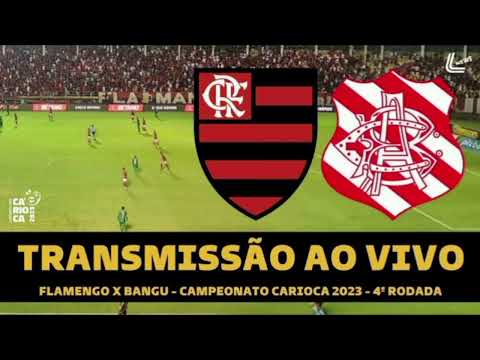 FLAMENGO X BANGU - CAMPEONATO CARIOCA 2025 - TRANSMISSÃO AO VIVO