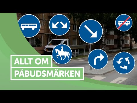Ta Körkort - Allt om påbudsmärken