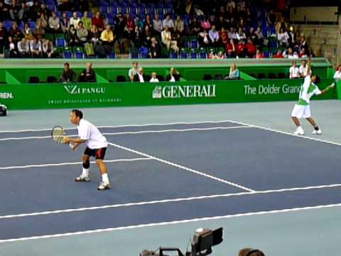 Zurich Open 2010 Chang/Bhambri VS Edberg/Berta 1