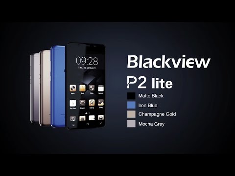 Official 3D graphic video of Blackview P2 lite