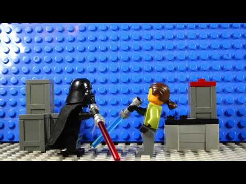 Kanan vs Darth Vader (Star Wars Rebels LEGO Stop Motion)