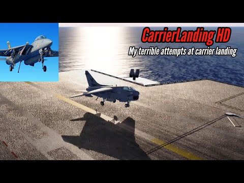 Carrier Landing, how hard can it be - CarrierLanding HD - YouTube