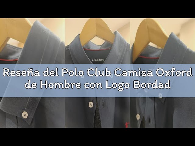 Vídeo relacionado con Polo Club Jersey Básico con Cuello Redondo Hombre - Suéter 100% Algodón con Logo Bordado