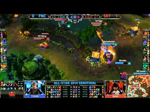 All - Star 2014 | Semi-Finals | SK Telecom T1 vs Fnatic - Game #2