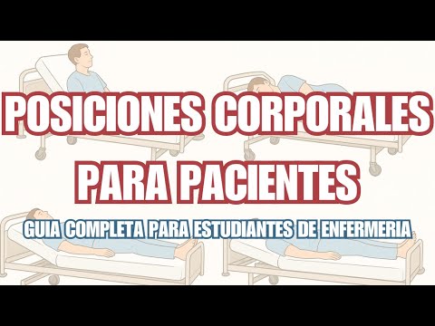 🛏️ BODY POSITIONS IN NURSING: FOWLER'S, RECUBITUS, AND MORE