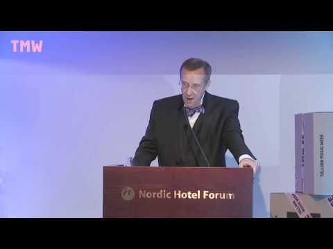 Toomas Hendrik Ilves @ Tallinn Music Week 2014 opening ceremony