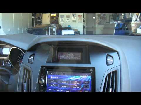 Focus 2012 Metra Dash Kit Sony XAV-64BT