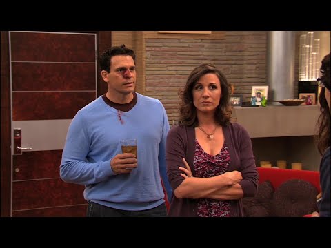 Trina HIT her Dad on the nose for playing golf for 54 seconds on Victorious