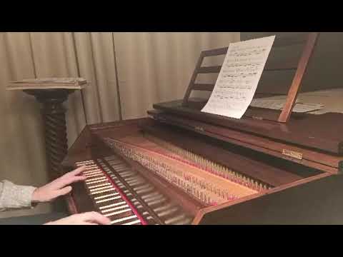 Name that tune: Harpsichord practice video