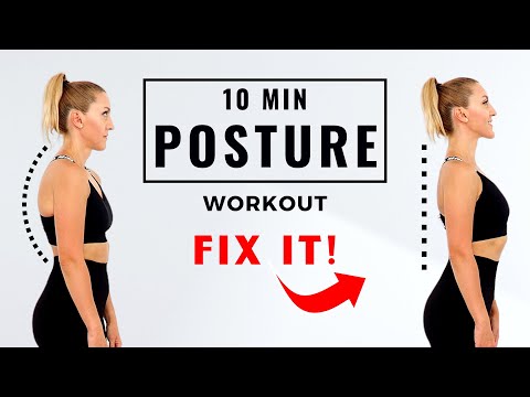 🔥FIX YOUR POSTURE IN 10 MINUTES | Standing Routine to Release Stiffness & Pain🙆‍♀️#tensionrelief