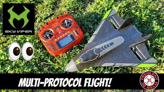 Sky Viper Vector Stunt Plane Multi-protocol Flight (Boxer Tx) 🔥🔥