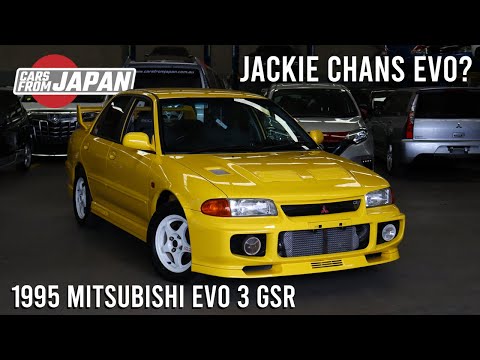 JACKIE CHANS EVO? | 1995 Mitsubishi Evo 3 GSR EVOLUTION in RARE YELLOW Review