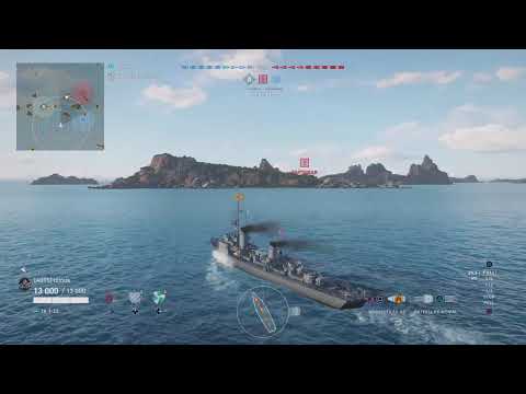T-22 4 KILLS 65K DMG  World of Warships: Legends