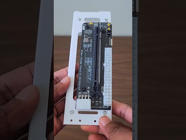 Vídeo relacionado con Be In Your Mind 2280 NGFF PCI-E4.0 M.2 M-key a Oculink SFF-8612 SFF-8611 - Cable de extensión para portátil NVME U.2 SSD Egpu
