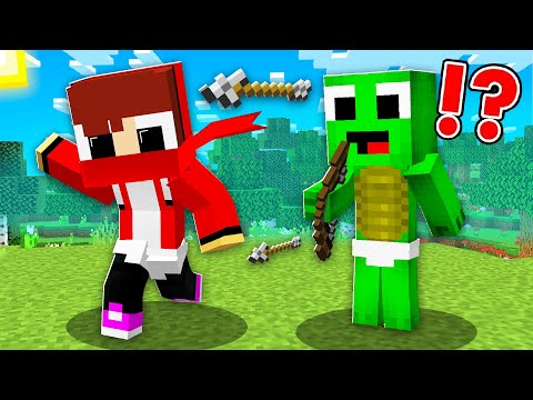 Ninja Speedrunner VS Hunter in Minecraft - Maizen JJ and Mikey Cash and Nico Zoey