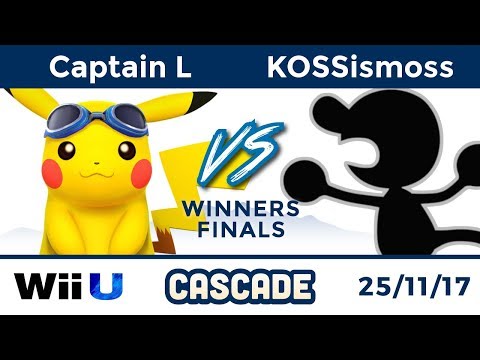 Cascade Singles: Winners Finals - Captain L (Pikachu) vs KOSSismoss (Mr. Game & Watch)