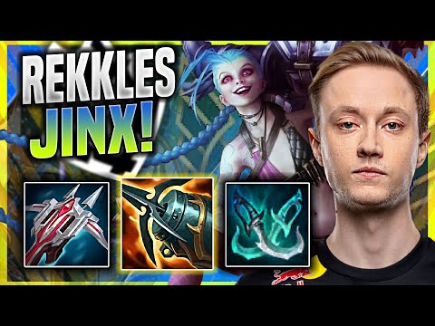 REKKLES IS SO CLEAN WITH JINX KRAKEN SLAYER! - G2 Rekkles Plays Jinx ADC vs Kai'sa! | Season 11