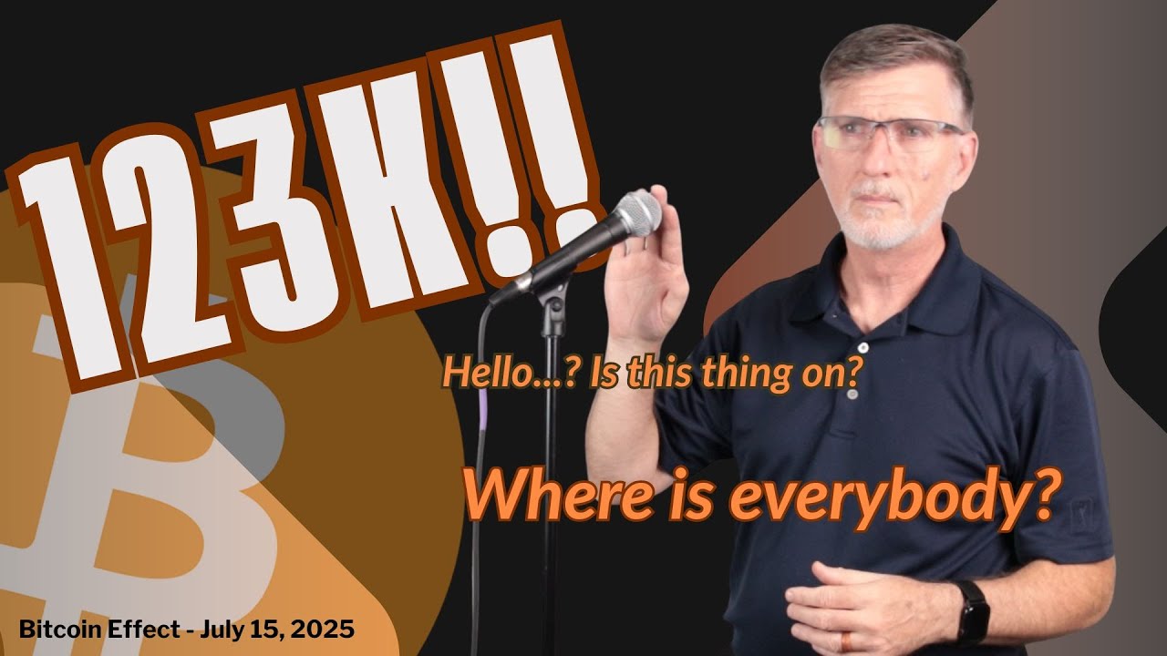 Bitcoin Breaks $123K — But Where’s Retail?