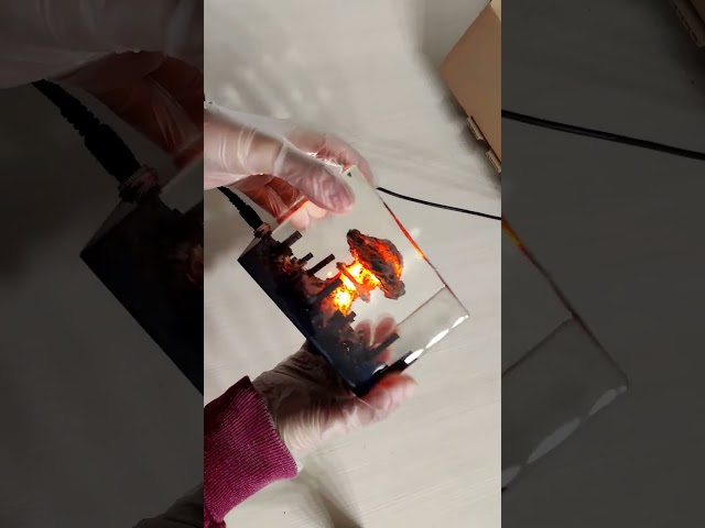 Vídeo relacionado con Caja de Almacenamiento de Bombas, Modelo Decorativo de Resina 3D para Manualidades, Mini Contenedor de Almacenamiento, Mini Caja de Almacenamiento de Bombas de Estatua Nuclear