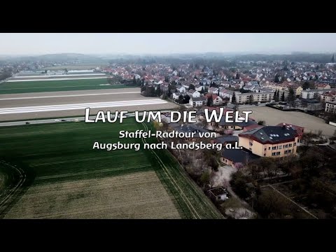 Der Waldorf-100-Staffelstab fährt von Augsburg nach Landsberg