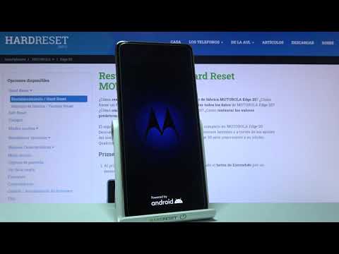 How to format Motorola Edge 20 - unlock, reset, perform a hard reset