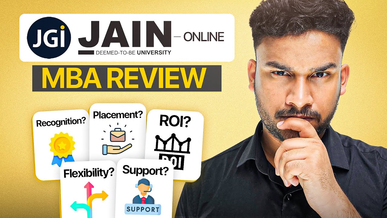 Online MBA from Jain University 2025 | Fees, Placements, Specialisations & Career Scope