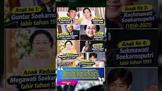 Download lagu Getting to Know the 5 Children of Soekarno and Fatmawati, Here Is Their Story‼️ mp3