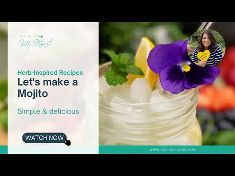 Make a Classic Mojito using Fresh Mint & Lime