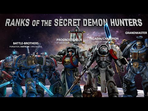 The Grey Knights Ranks and Organization Hierarchy