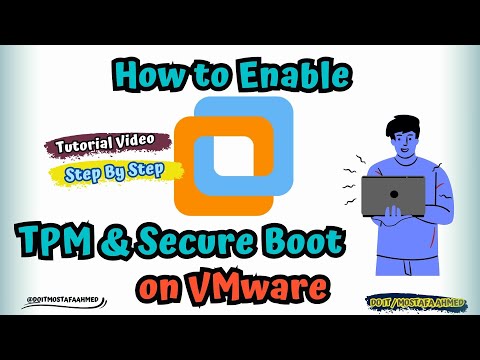 How to Enable TPM and Secure Boot on VMware #doit_mostafa