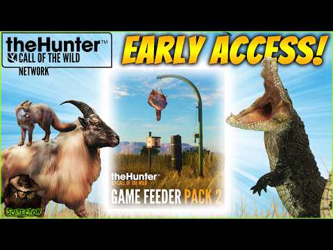 Our FIRST HUNT With The New Feeder Pack 2! Call of the wild EARLY ACCESS