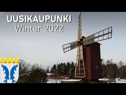 Walking in Uusikaupunki, Finland - Februari 2022