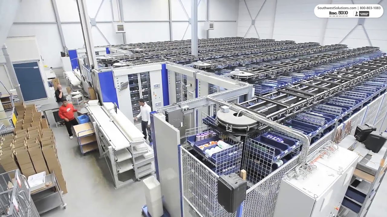 Horizontal Carousels Increase Productivity & Reduce Costs