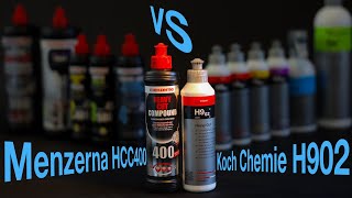 Menzerna HCC400 vs Koch Chemie H902: Side-by-side paint correction, testing & review.