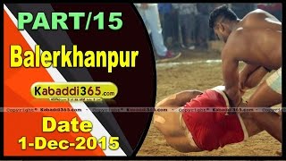 (13) Balerkhanpur (Kapurthala) Kabaddi Tournament 1 Dec 2015