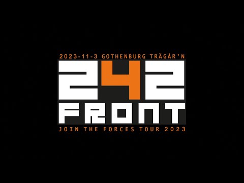 Front 242 live at FutureRetro, Gothenburg 3 Nov 2023 - full show [equipment breakdown]