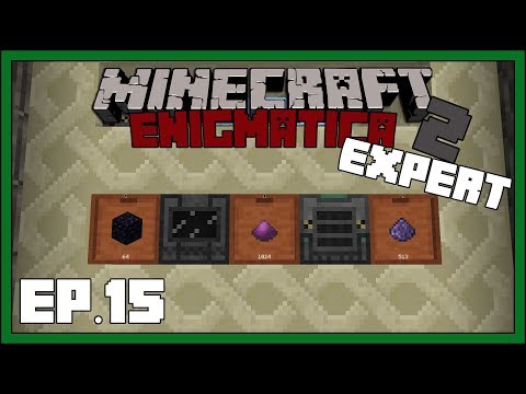 Enigmatica 2: Expert - EP15 - P2P Tunnels & Obsidian - Modded Minecraft 1.12.2