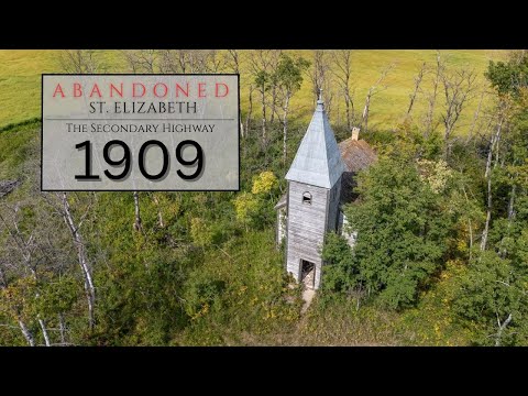 Go Inside an Abandoned Church Built in 1909 and its Pioneer Cemetery.