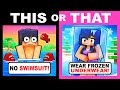 No SWIMSUIT Or Wear FROZEN Underwear