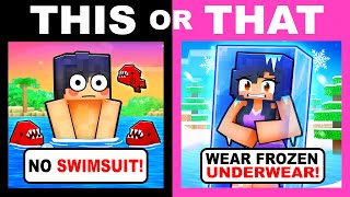 No SWIMSUIT or Wear FROZEN Underwear!
