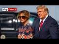 Trump arrives in Florida as a citizen Trump arrives in Florida as a citizen