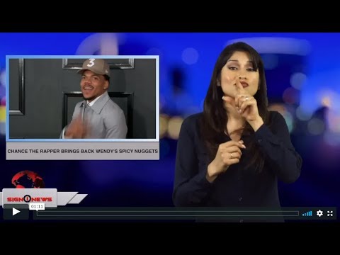 Chance the rapper brings back Wendy's spicy nuggets (ASL - 5.7.19)