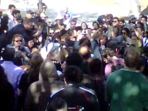 Tom Morello and Ben Harper at Occupy LA March 11, 2012