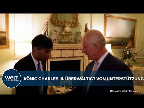 KÖNIGLICHER AUFTRITT: Trotz Krebserkrankung! Charles III. setzt Termine fort - Treffen mit Sunak