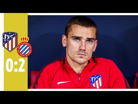 Ohne Griezmann: Atlético verliert | Atlético Madrid - Espanyol Barcelona 0:2