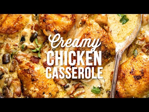 Mary Berry's Special Creamy Chicken Casserole | Supergolden Bakes