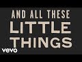 One Direction - Little Things (Lyric Video) 