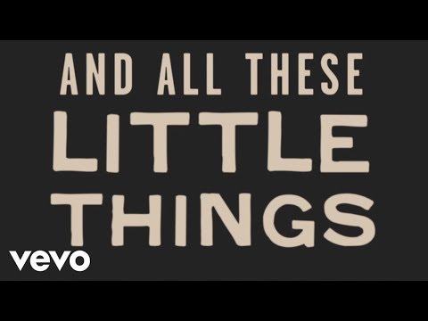 One Direction - Little Things (Lyric Video)