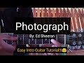 Photograph - Ed Sheeran (Intro Tutorial)